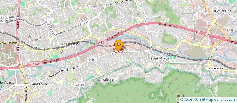 localisation de l'entreprise OLEO-DECLIC DE L'HUILE DANS LES ROUAGES...  MARSEILLE