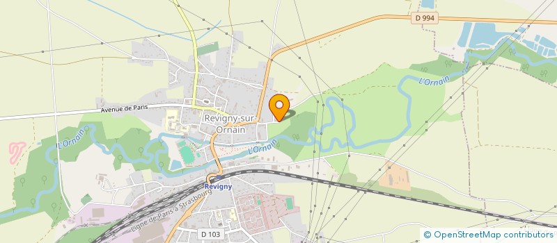 localisation de l'entreprise OLEOFRANCE à REVIGNY-SUR-ORNAIN