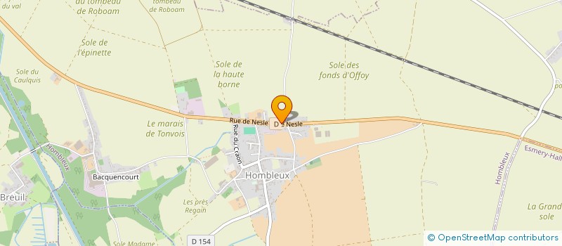 localisation de l'entreprise OLERIA HOME  HOMBLEUX