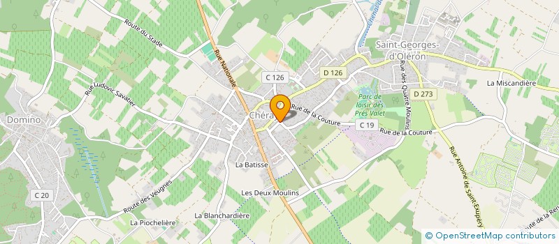 localisation de l'entreprise OLERON HANDBALL  SAINT-GEORGES-D'OLERON