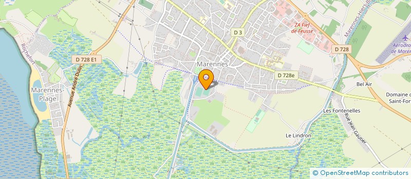 localisation de l'entreprise OLERON STP à MARENNES-HIERS-BROUAGE