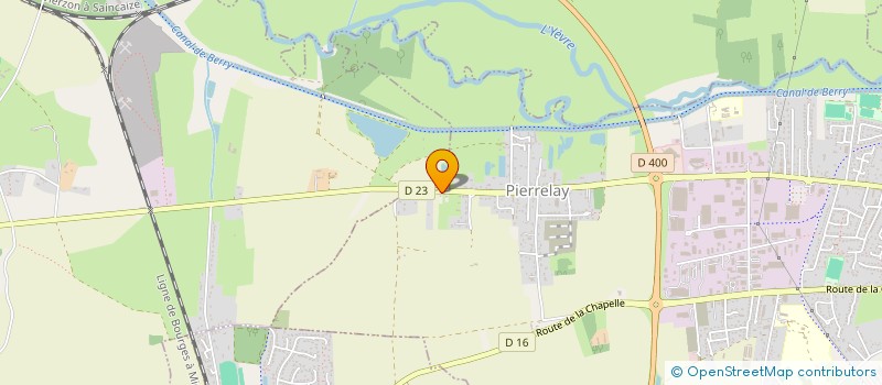 localisation de l'entreprise OLET  BOURGES