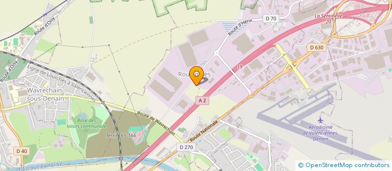 localisation de l'entreprise OLEVI 3  ROUVIGNIES