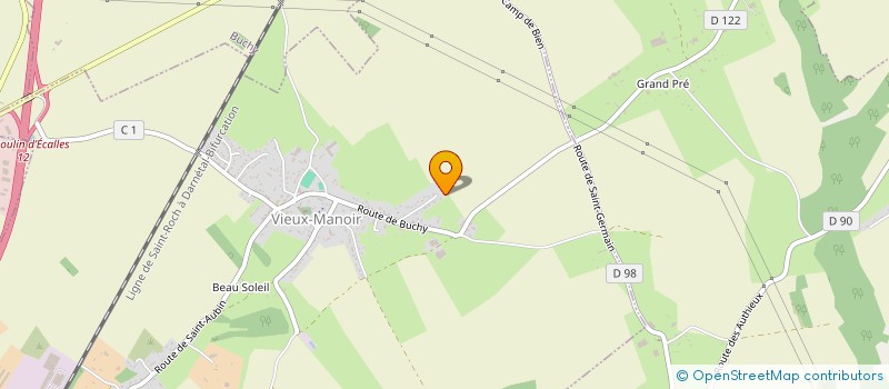 localisation de l'entreprise OLEX  VIEUX-MANOIR
