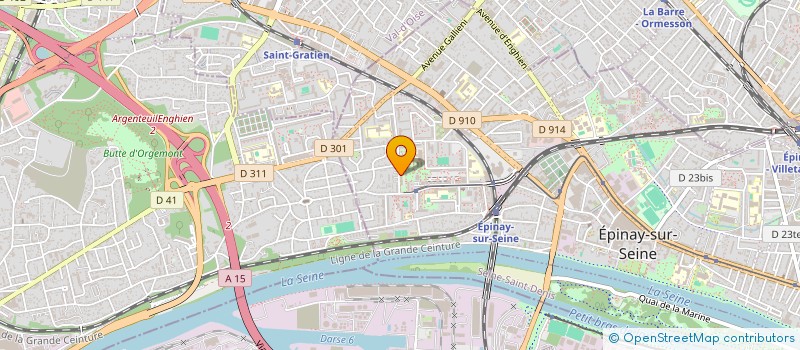 localisation de l'entreprise OLEYIA TAXI à EPINAY-SUR-SEINE