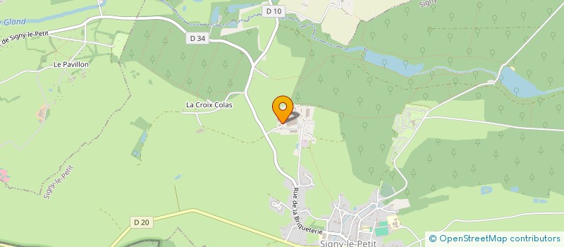 localisation de l'entreprise OLFA  SIGNY-LE-PETIT