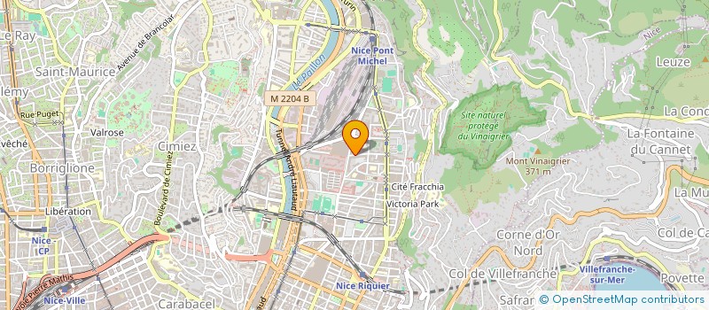 localisation de l'entreprise OLFA à NICE