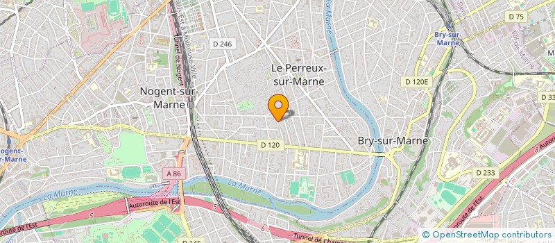 localisation de l'entreprise OLFA  LE PERREUX-SUR-MARNE