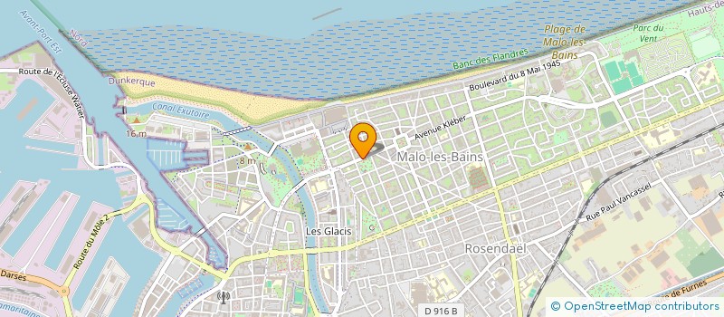 localisation de l'entreprise OLFV DISTRI  TETEGHEM-COUDEKERQUE-VILLAGE