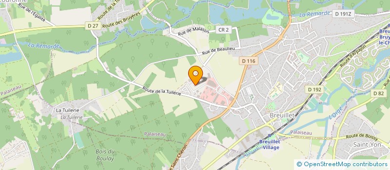 localisation de l'entreprise OLG FRANCE à BREUILLET