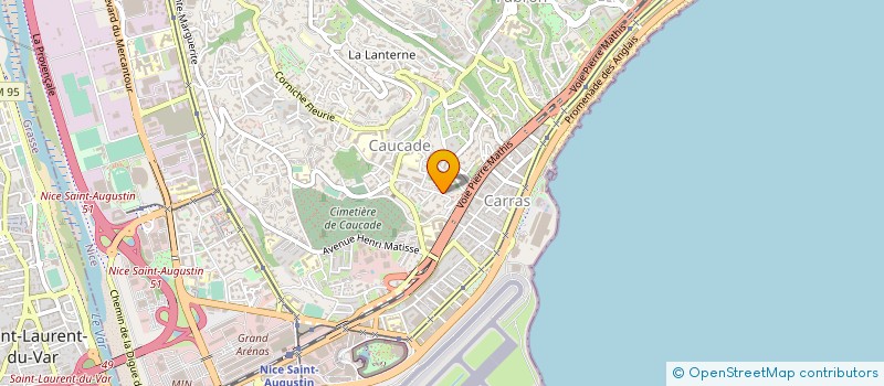 localisation de l'entreprise OLGA à NICE