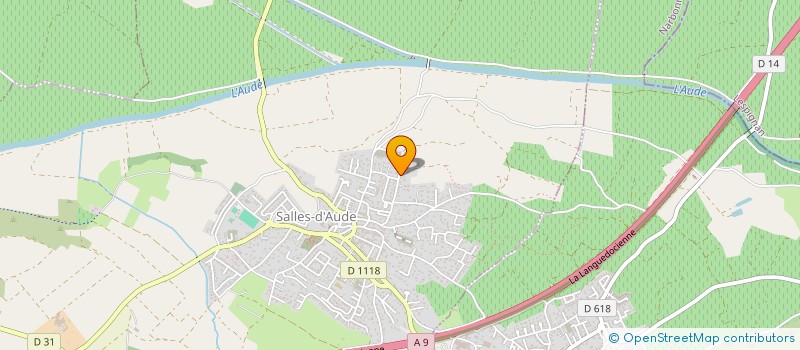 localisation de l'entreprise OLGA  SALLES-D'AUDE