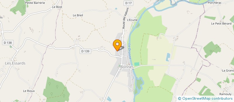localisation de l'entreprise OLGA à PALLUAUD