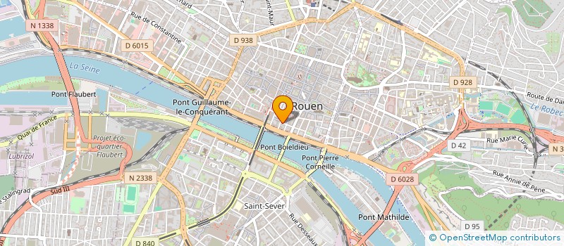 localisation de l'entreprise OLGA à ROUEN