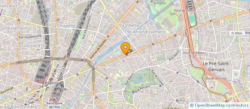 localisation de l'entreprise OLGA COUTURE à PARIS