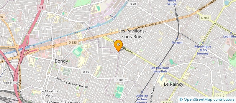localisation de l'entreprise OLGA KRISTAPAITIENE à LES PAVILLONS-SOUS-BOIS