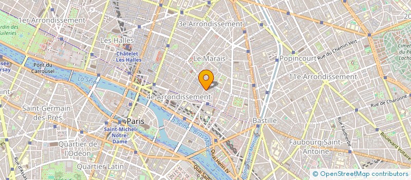 localisation de l'entreprise OLGA SERVICE à PARIS