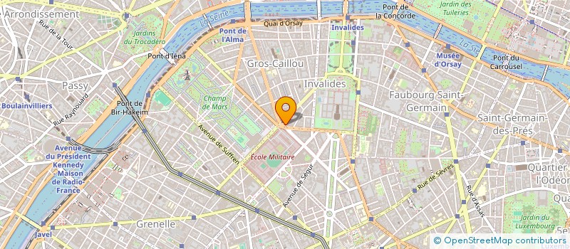 localisation de l'entreprise OLGA TOUSSET  PARIS