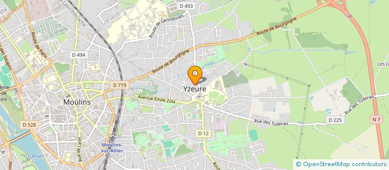 localisation de l'entreprise OLGACCO  GENNETINES