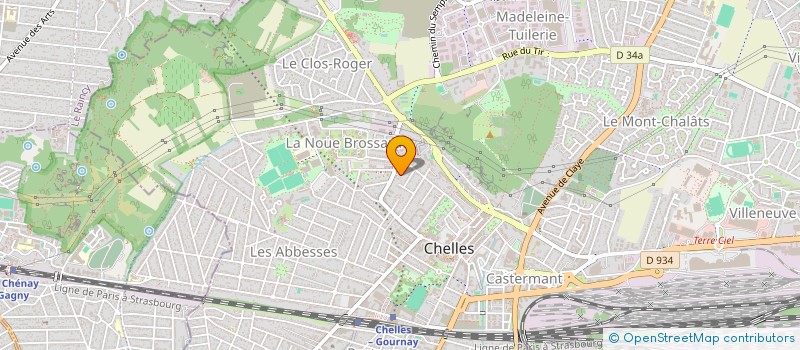 localisation de l'entreprise OLGAS CONSULTING à CHELLES