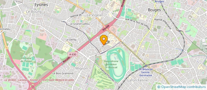 localisation de l'entreprise OLGS EXPERTISES à EYSINES
