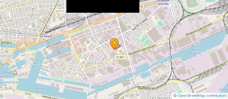 localisation de l'entreprise OLGUI MARINE SERVICE à LE HAVRE