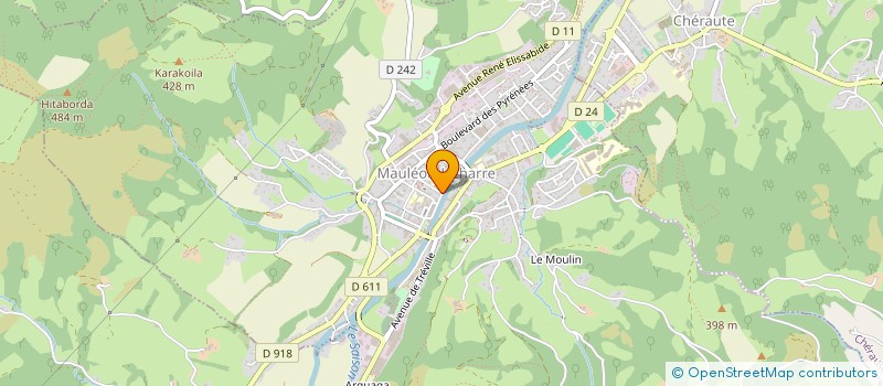 localisation de l'entreprise OLHA à MAULEON-LICHARRE