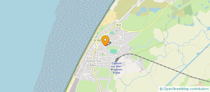 localisation de l'entreprise OLHARDY à CAYEUX-SUR-MER