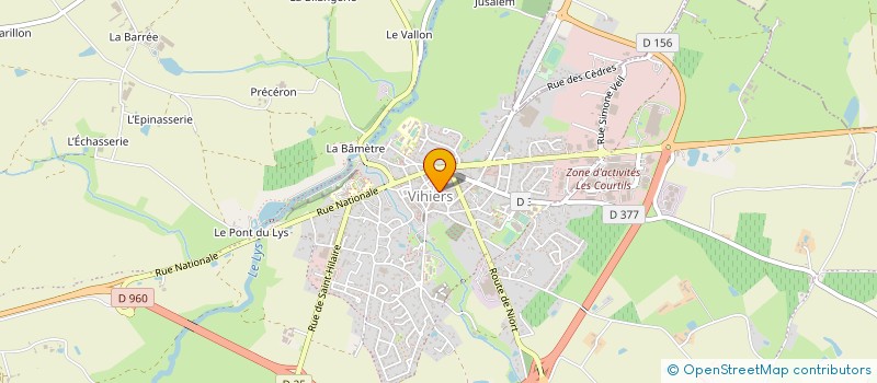 localisation de l'entreprise OLHL à LYS-HAUT-LAYON