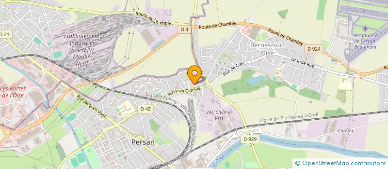 localisation de l'entreprise OLI  PERSAN