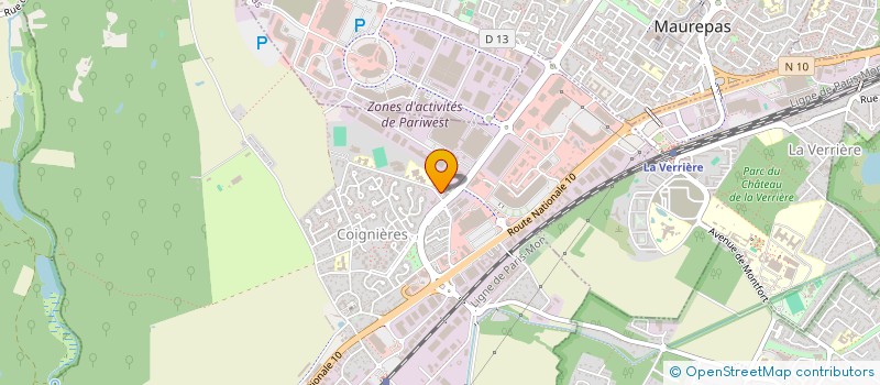 localisation de l'entreprise OLI BAT ET GRILL  COIGNIERES