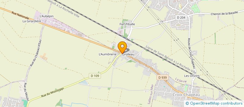 localisation de l'entreprise OLI BTP  SALLES-SUR-MER