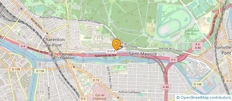 localisation de l'entreprise OLI DIGITAL à SAINT-MAURICE
