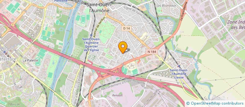 localisation de l'entreprise OLI & JO 2M SERVICES à SAINT-OUEN-L'AUMONE