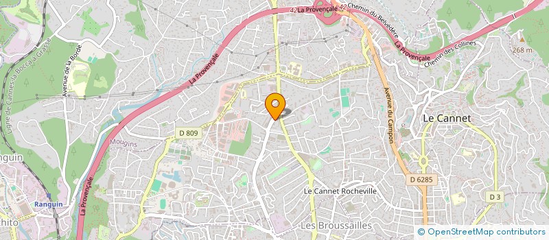 localisation de l'entreprise OLI MAM à LE CANNET