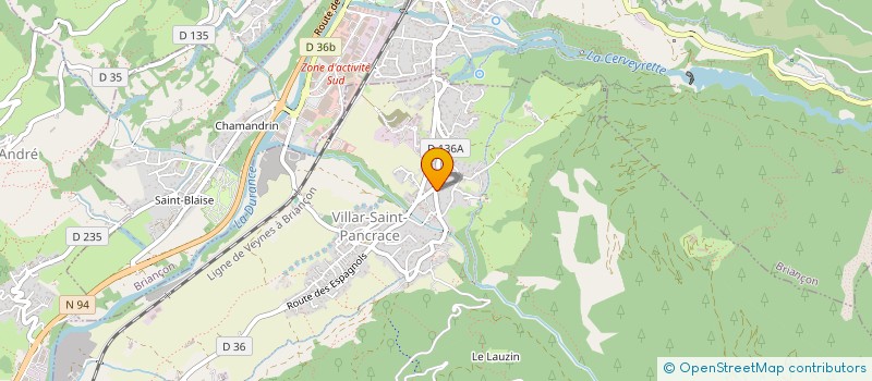 localisation de l'entreprise OLI RENOV  VILLAR-SAINT-PANCRACE