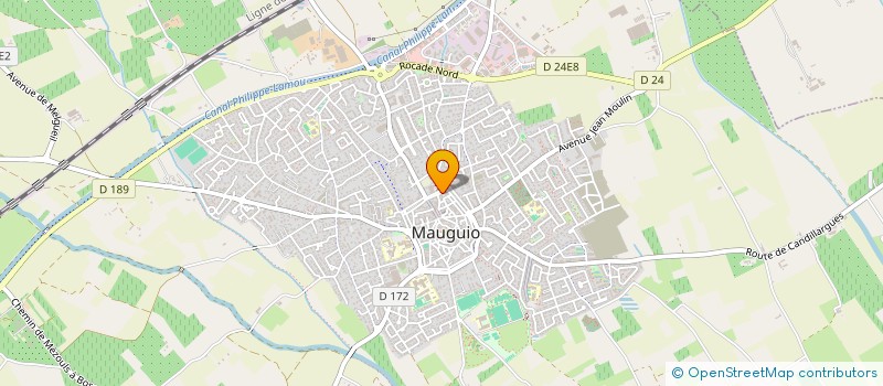 localisation de l'entreprise OLI'VINS  MAUGUIO