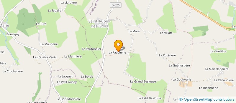 localisation de l'entreprise OLIA à COUR-MAUGIS SUR HUISNE