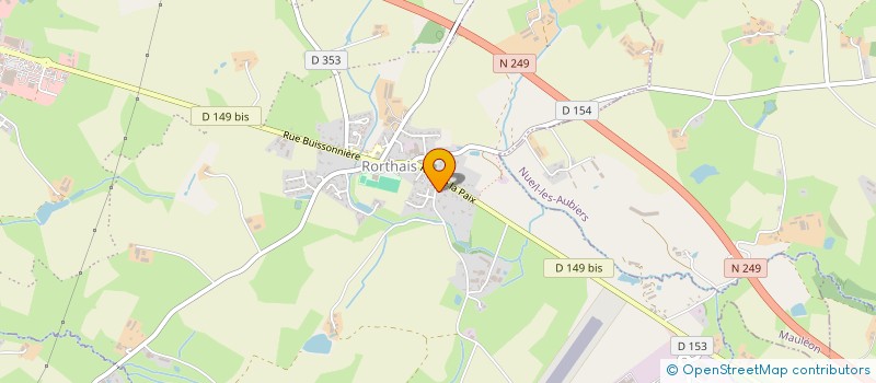 localisation de l'entreprise OLIAST  MAULEON