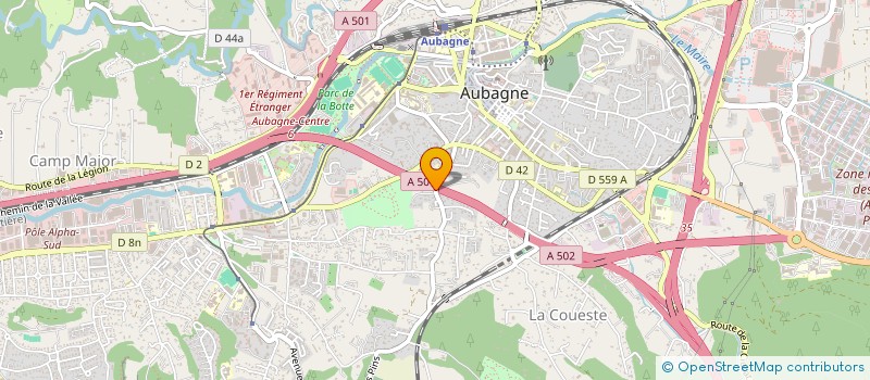 localisation de l'entreprise OLIBAGNE à AUBAGNE
