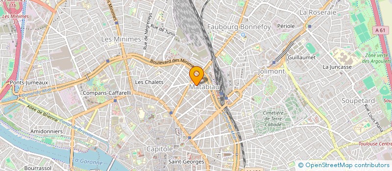 localisation de l'entreprise OLIBANUM à TOULOUSE