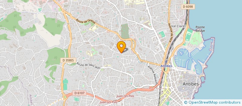 localisation de l'entreprise OLIBANUM à ANTIBES