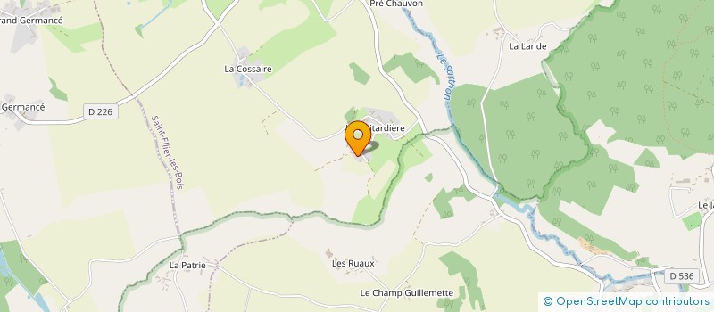 localisation de l'entreprise OLIBOU à SAINT-MARTIN-DES-LANDES