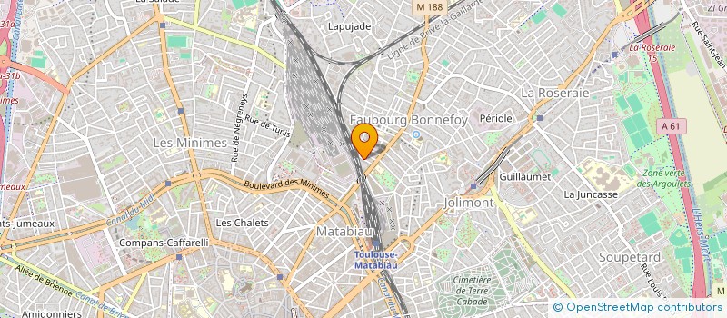 localisation de l'entreprise OLIBRIUS  TOULOUSE