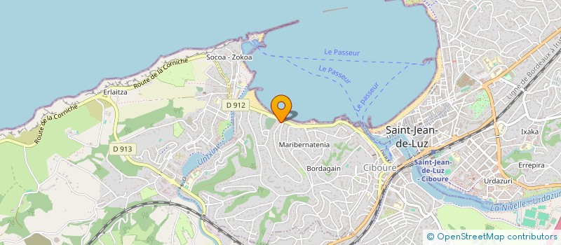 localisation de l'entreprise OLICAR  CIBOURE