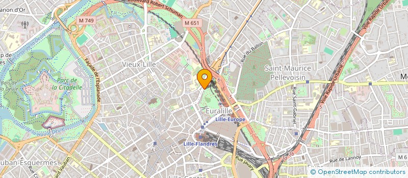 localisation de l'entreprise OLICAS à LILLE