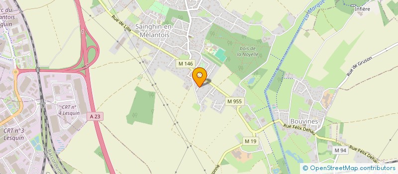 localisation de l'entreprise OLICHA  SAINGHIN-EN-MELANTOIS