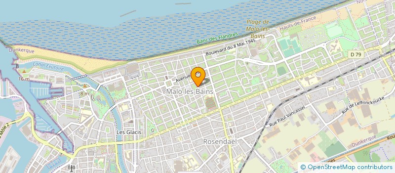 localisation de l'entreprise OLICHA à DUNKERQUE