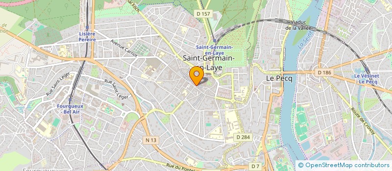 localisation de l'entreprise OLICREDITS CONSEILS( O.C.C) à SAINT-GERMAIN-EN-LAYE