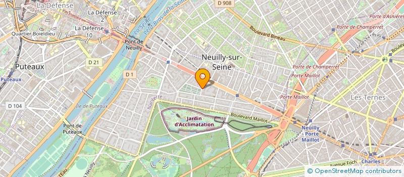 localisation de l'entreprise OLIDA SNC à NEUILLY-SUR-SEINE